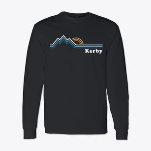 Kerby Oregon Mountain View Classic Long Sleeve T-Shirt