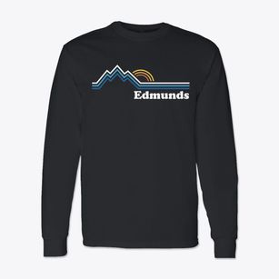 Edmunds Maine Mountain View Classic Long Sleeve T-Shirt