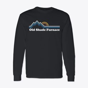 Old Shade Furnace Pennsylvania Mountain View Classic Long Sleeve T-Shirt