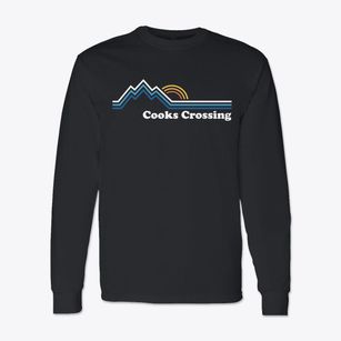 Cooks Crossing New Hampshire Mountain View Classic Long Sleeve T-Shirt