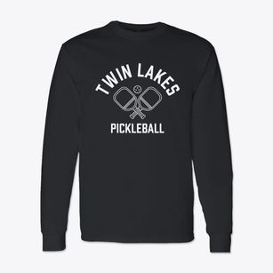 Twin Lakes Wisconsin Pickleball Classic Long Sleeve T-Shirt