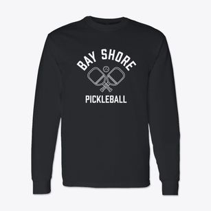 Bay Shore New Jersey Pickleball Classic Long Sleeve T-Shirt