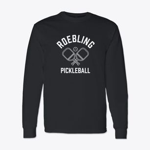 Roebling New Jersey Pickleball Classic Long Sleeve T-Shirt