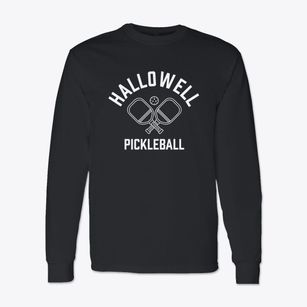 Hallowell Maine Pickleball Classic Long Sleeve T-Shirt
