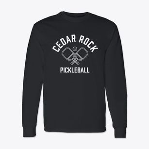 Cedar Rock North Carolina Pickleball Classic Long Sleeve T-Shirt