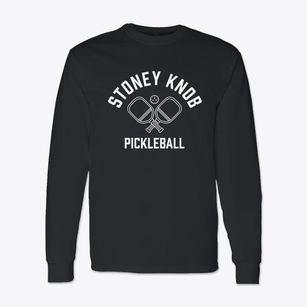 Stoney Knob North Carolina Pickleball Classic Long Sleeve T-Shirt