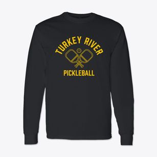 Turkey River Iowa Pickleball Classic Long Sleeve T-Shirt