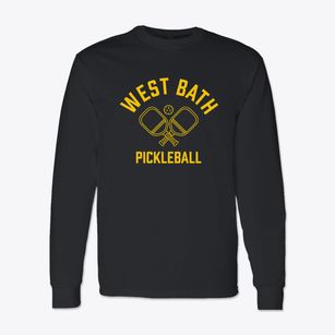 West Bath Maine Pickleball Classic Long Sleeve T-Shirt