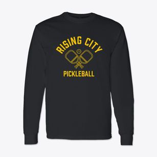 Rising City Nebraska Pickleball Classic Long Sleeve T-Shirt