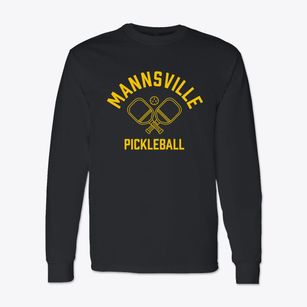 Mannsville New York Pickleball Classic Long Sleeve T-Shirt