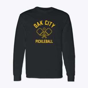 Oak City North Carolina Pickleball Classic Long Sleeve T-Shirt