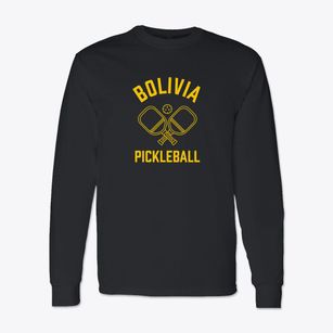 Bolivia North Carolina Pickleball Classic Long Sleeve T-Shirt