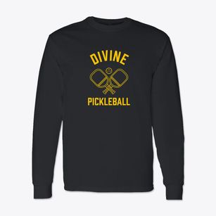 Divine Illinois Pickleball Classic Long Sleeve T-Shirt