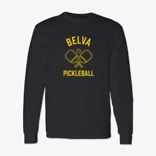 Belva North Carolina Pickleball Classic Long Sleeve T-Shirt