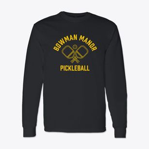 Bowman Manor New Jersey Pickleball Classic Long Sleeve T-Shirt