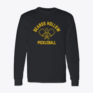 Beards Hollow New York Pickleball Classic Long Sleeve T-Shirt