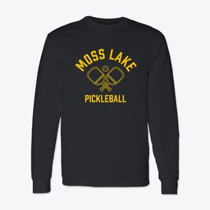 Moss Lake Louisiana Pickleball Classic Long Sleeve T-Shirt