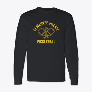 Pewaukee Village Wisconsin Pickleball Classic Long Sleeve T-Shirt