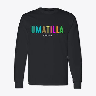 Umatilla Oregon Color Pop Classic Long Sleeve T-Shirt