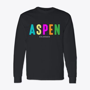 Aspen Colorado Color Pop Classic Long Sleeve T-Shirt