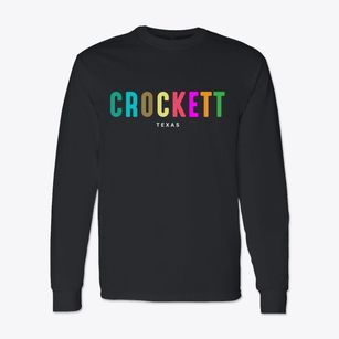 Crockett Texas Color Pop Classic Long Sleeve T-Shirt