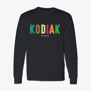 Kodiak Alaska Color Pop Classic Long Sleeve T-Shirt