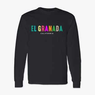 El Granada California Color Pop Classic Long Sleeve T-Shirt