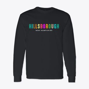 Hillsborough New Hampshire Color Pop Classic Long Sleeve T-Shirt