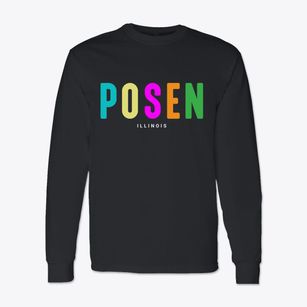 Posen Illinois Color Pop Classic Long Sleeve T-Shirt
