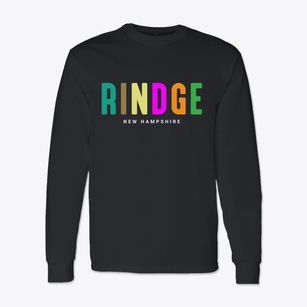 Rindge New Hampshire Color Pop Classic Long Sleeve T-Shirt