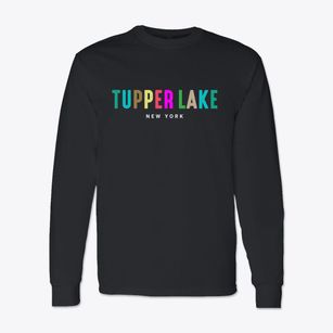 Tupper Lake New York Color Pop Classic Long Sleeve T-Shirt