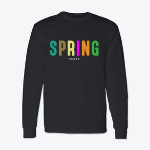 Spring Texas Color Pop Classic Long Sleeve T-Shirt