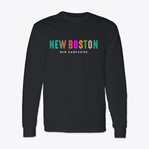 New Boston New Hampshire Color Pop Classic Long Sleeve T-Shirt