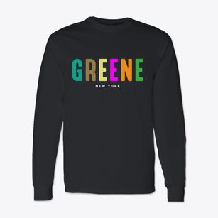 Greene New York Color Pop Classic Long Sleeve T-Shirt