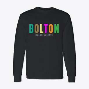 Bolton Massachusetts Color Pop Classic Long Sleeve T-Shirt
