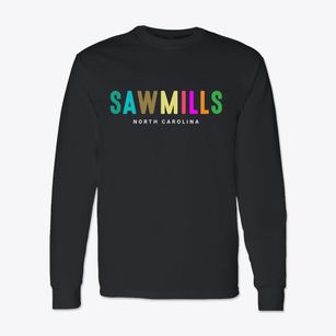 Sawmills North Carolina Color Pop Classic Long Sleeve T-Shirt