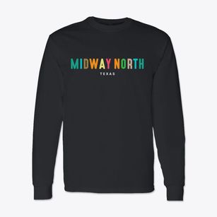 Midway North Texas Color Pop Classic Long Sleeve T-Shirt