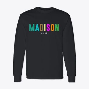 Madison Maine Color Pop Classic Long Sleeve T-Shirt