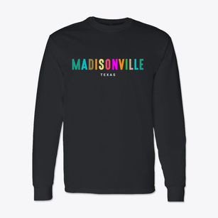 Madisonville Texas Color Pop Classic Long Sleeve T-Shirt