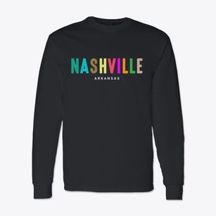 Nashville Arkansas Color Pop Classic Long Sleeve T-Shirt