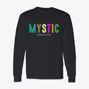 Mystic Connecticut Color Pop Classic Long Sleeve T-Shirt