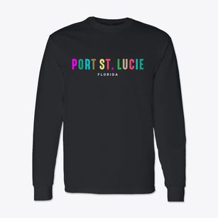 Port St. Lucie Florida Color Pop Classic Long Sleeve T-Shirt