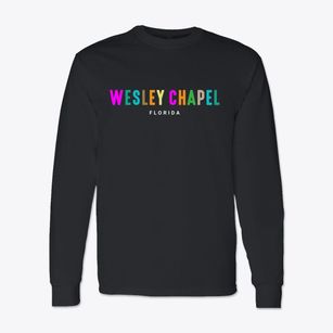 Wesley Chapel Florida Color Pop Classic Long Sleeve T-Shirt