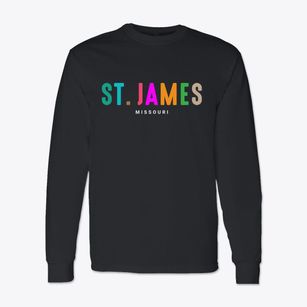 St. James Missouri Color Pop Classic Long Sleeve T-Shirt