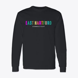 East Hartford Connecticut Color Pop Classic Long Sleeve T-Shirt