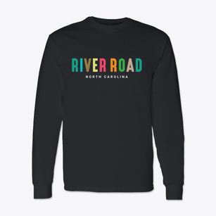 River Road North Carolina Color Pop Classic Long Sleeve T-Shirt