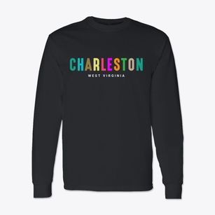 Charleston West Virginia Color Pop Classic Long Sleeve T-Shirt