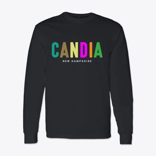 Candia New Hampshire Color Pop Classic Long Sleeve T-Shirt