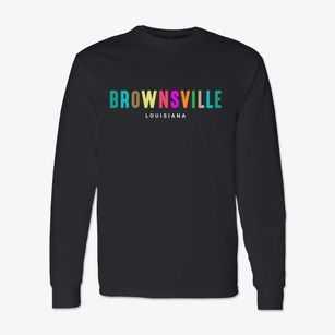 Brownsville Louisiana Color Pop Classic Long Sleeve T-Shirt