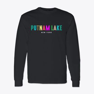 Putnam Lake New York Color Pop Classic Long Sleeve T-Shirt